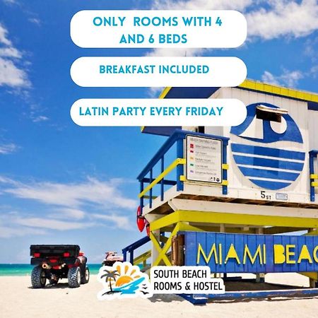 South Beach Rooms And Hostel Miami Beach Exteriör bild